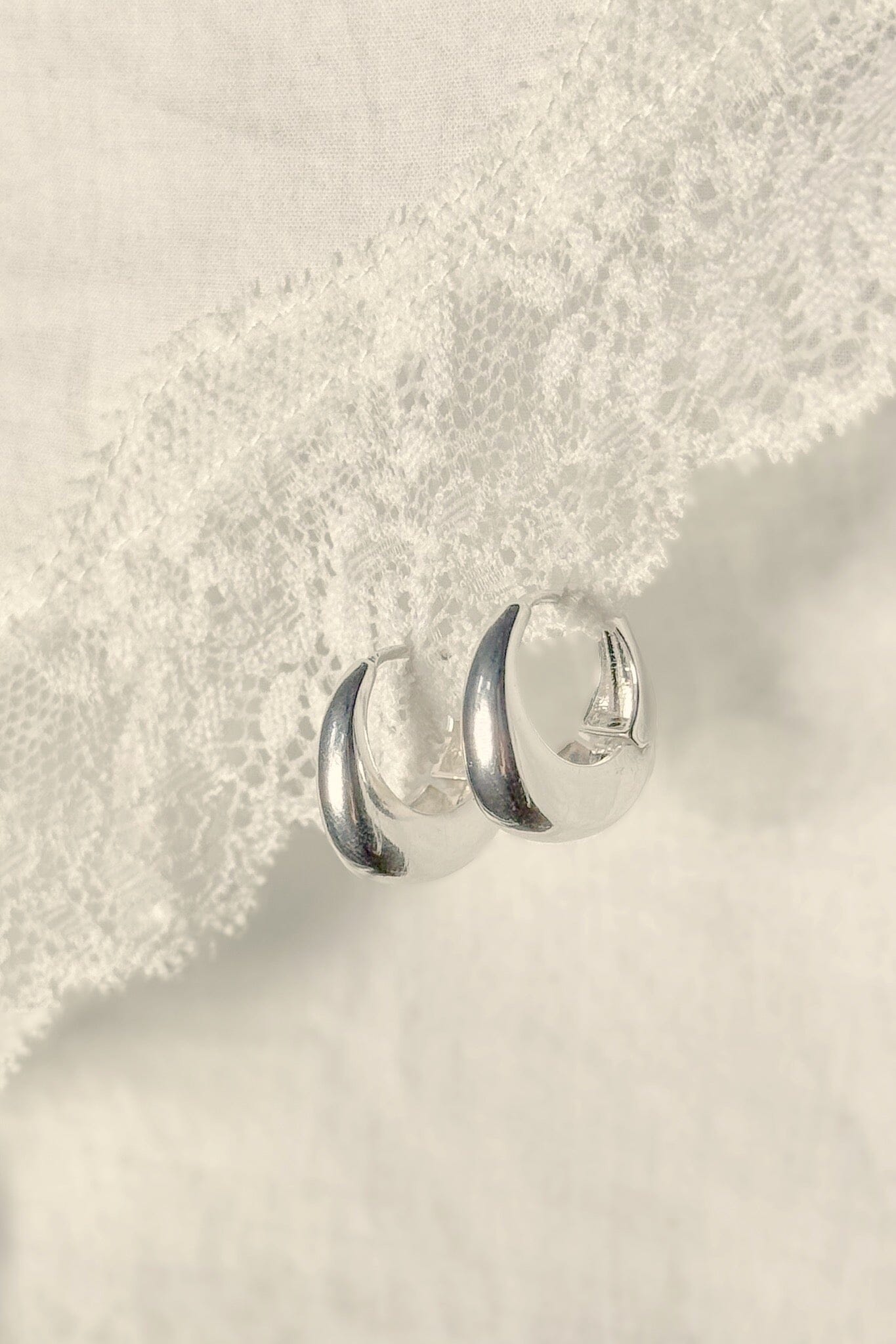 Chunky Hoop Earrings
