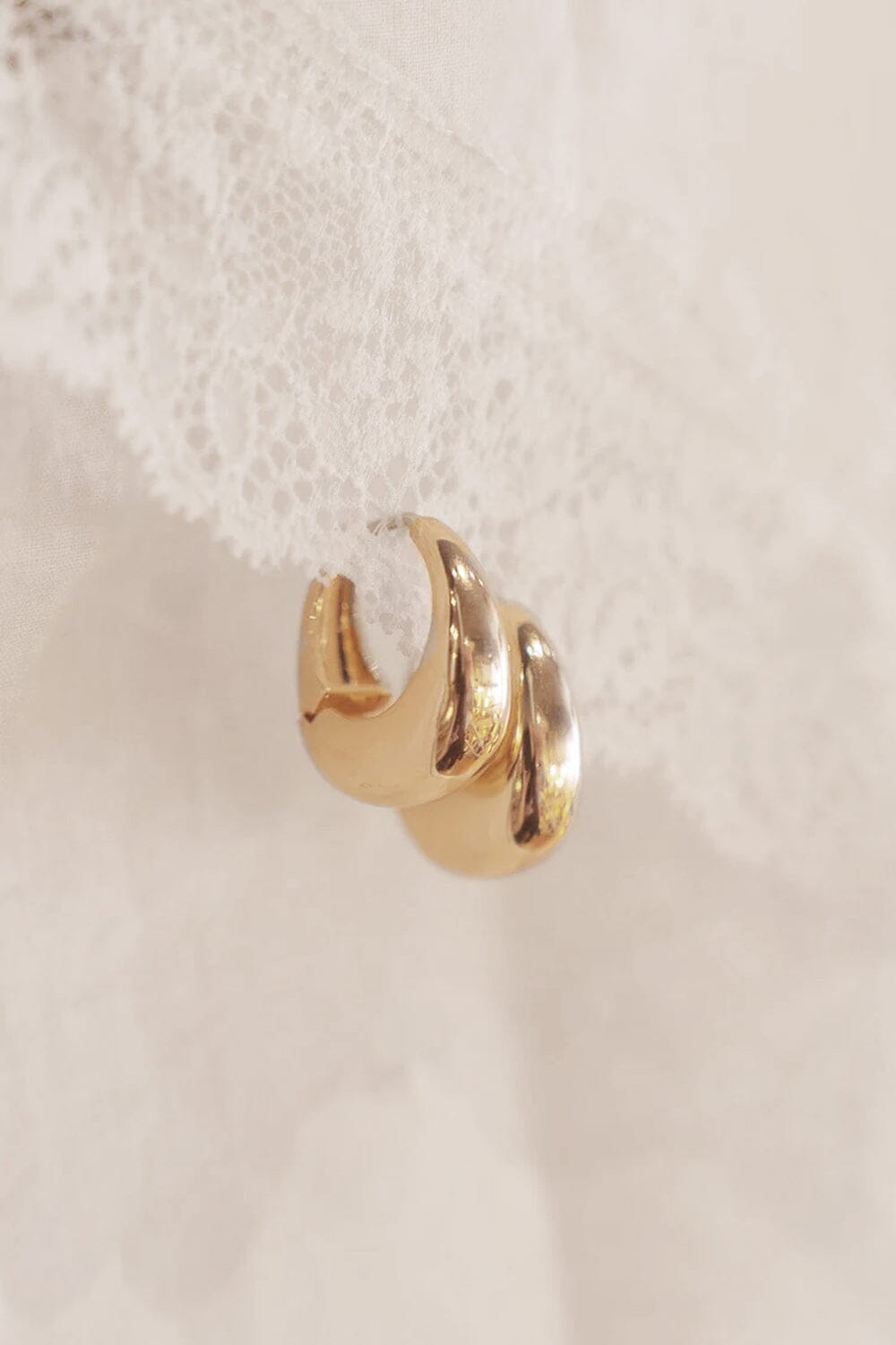 Chunky Hoop Earrings
