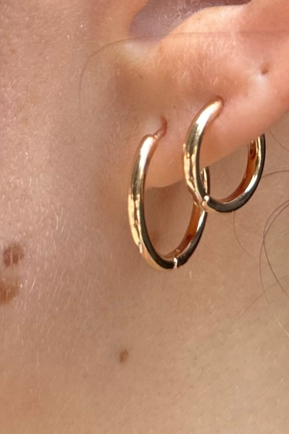 Hoops Earrings Set